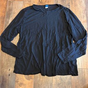 Women’s Old Navy black long sleeve shirt size small